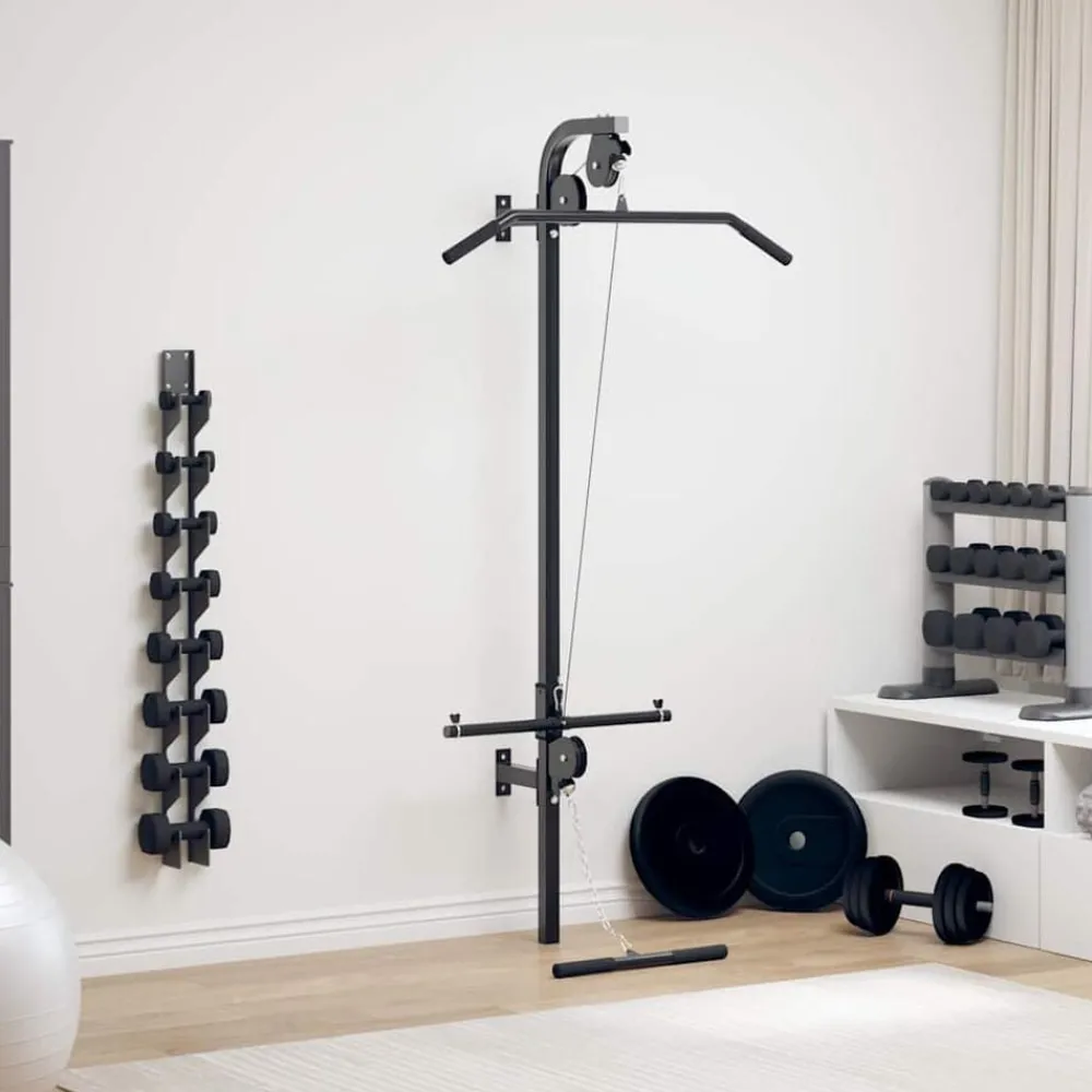 Home gym met 2 katrollen wandgemonteerd>vidaXL Clearance