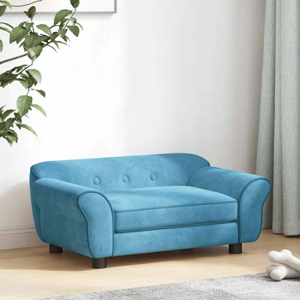 Hondenbank 72x45x30 cm pluche>vidaXL