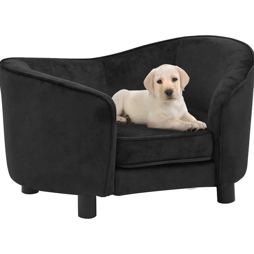 Hondenbank 69x49x40 cm pluche>vidaXL Online