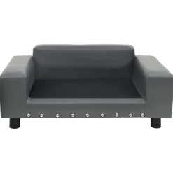 Hondenbank 81x43x31 cm pluche en kunstleer><noscript><img width=