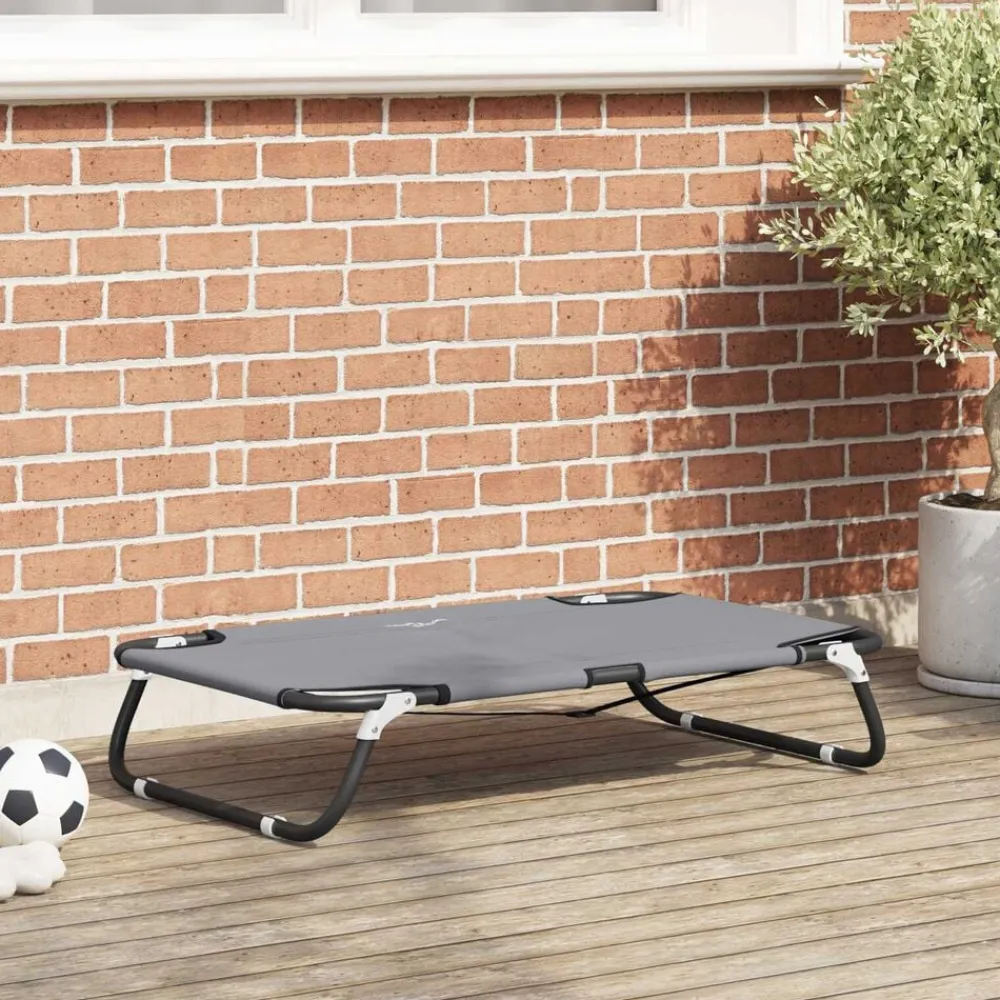 Hondenbed 70 x 46 x 18 cm Staal>vidaXL Discount