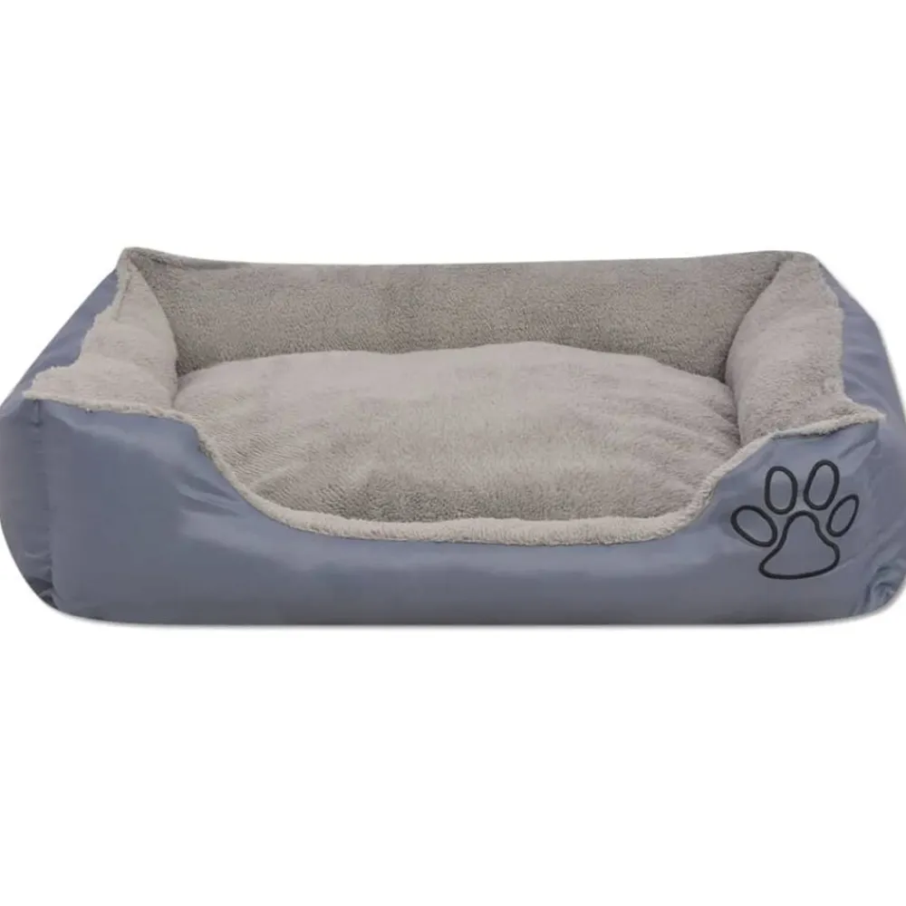 Hondenbed met gewatteerd kussen maat S>vidaXL Sale