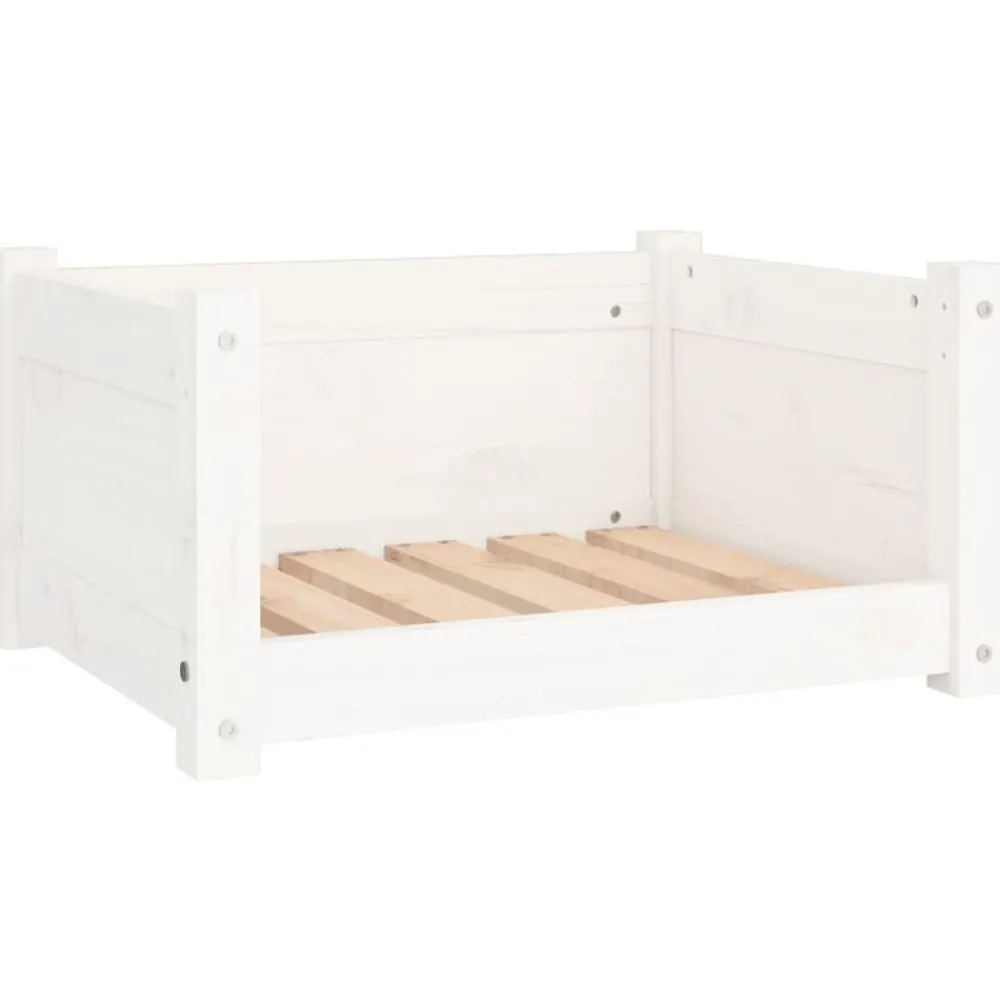 Hondenbed 55,5x45,5x28 cm Massief grenenhout>vidaXL Hot