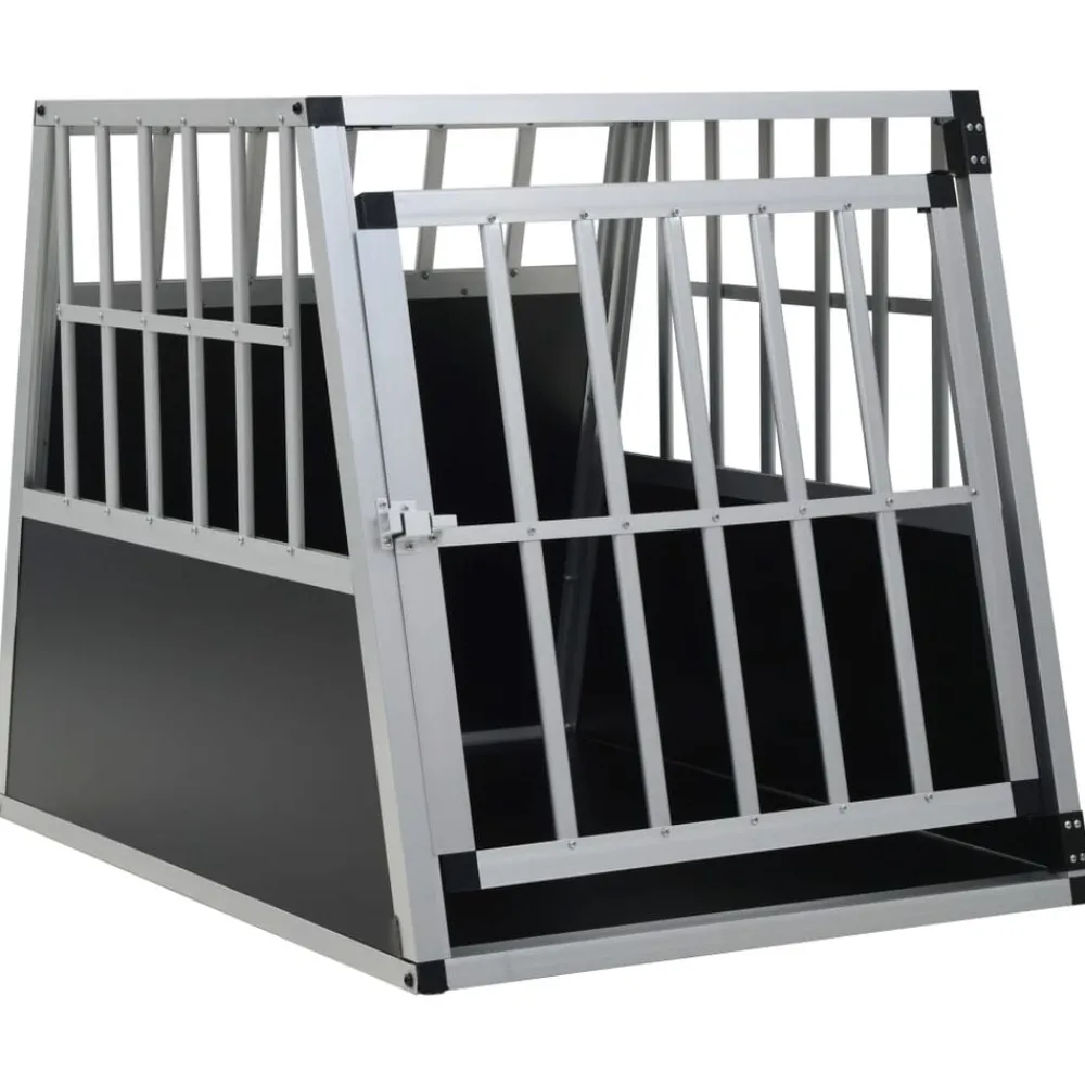 Huisdierbenodigdheden*vidaXL Hondenbench met enkele deur 65x91x69,5 cm