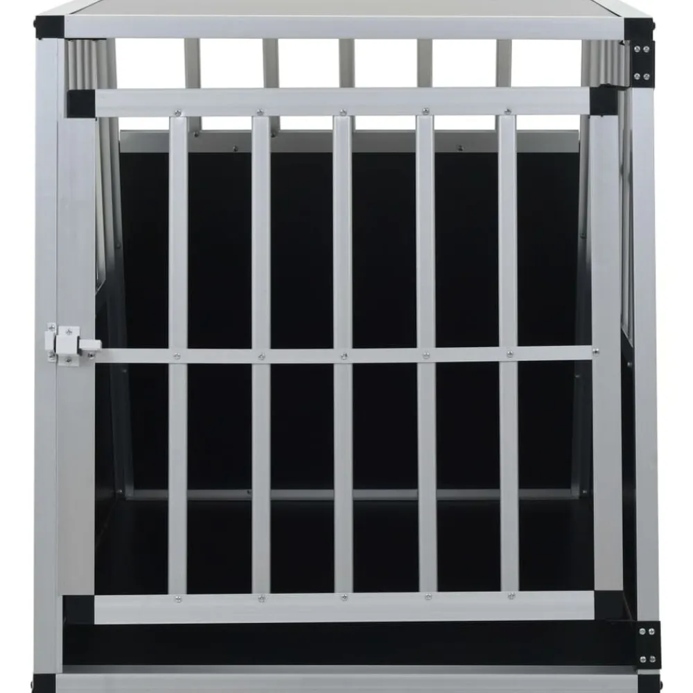 Huisdierbenodigdheden*vidaXL Hondenbench met enkele deur 65x91x69,5 cm