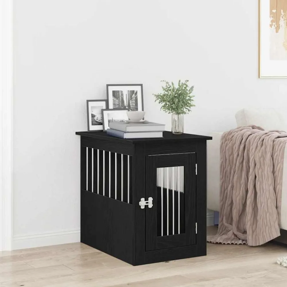Hondenbenchmeubel 45x62x59 cm bewerkt hout kleurig>vidaXL Online