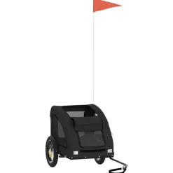 Hondenfietstrailer oxford stof en ijzer><noscript><img width=