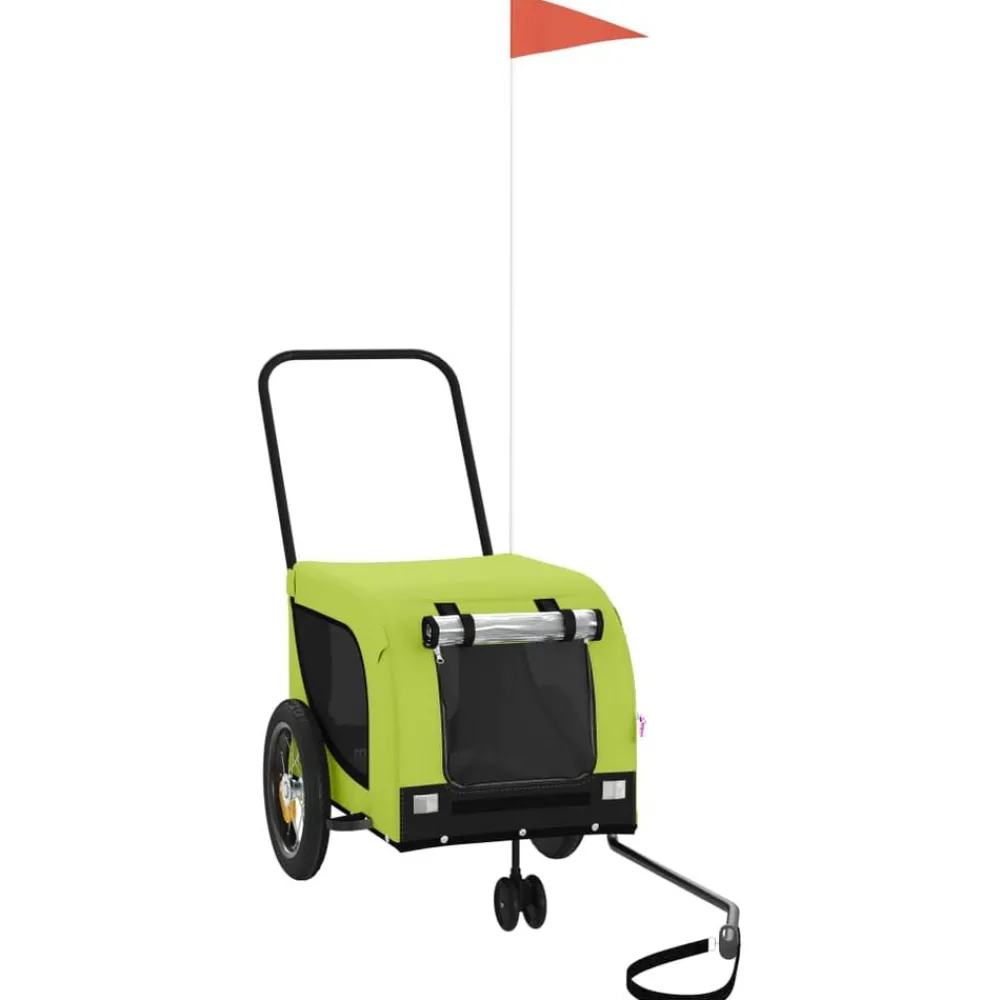 Hondenfietstrailer oxford stof en ijzer>vidaXL Sale