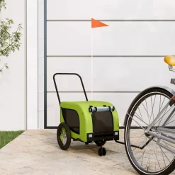 Hondenfietstrailer oxford stof en ijzer>vidaXL Sale