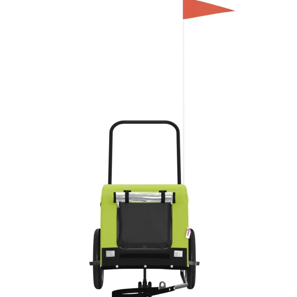 Hondenfietstrailer oxford stof en ijzer>vidaXL Sale