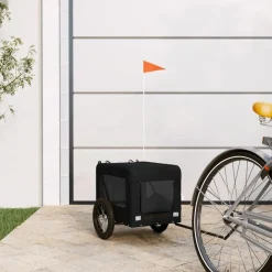 Hondenfietstrailer oxford stof en ijzer>vidaXL Online
