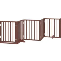 Hondenhek inklapbaar 9 panelen 450 cm populierenhout><noscript><img width=