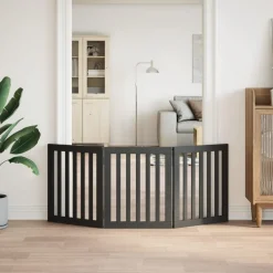 Hondenhek inklapbaar 3 panelen 150 cm populierenhout><noscript><img width=