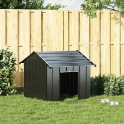 Hondenhok met dak 85x107x81 cm gegalvaniseerd staal>vidaXL Clearance