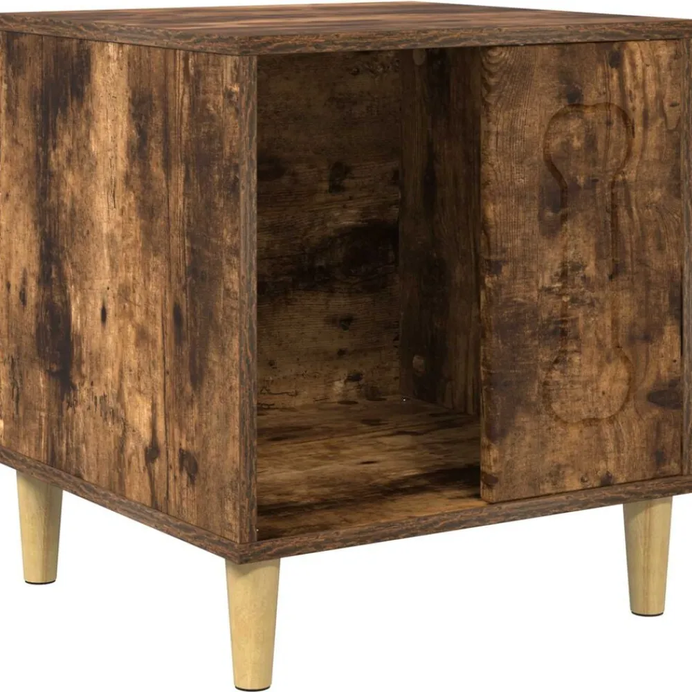 Hondenhuis 44 x 42 x 49 cm Bewerkt hout>vidaXL Hot