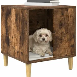 Hondenhuis 44 x 42 x 49 cm Bewerkt hout><noscript><img width=