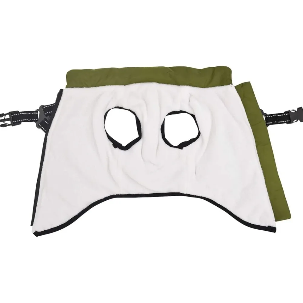 Hondenjas Legergroen L24 Fleece en polyester>vidaXL Discount