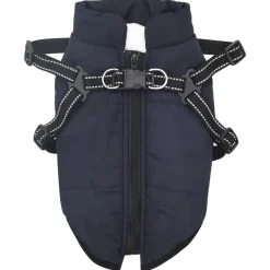 Huisdierbenodigdheden*vidaXL Hondenjas L24 Fleece en polyester Marineblauw