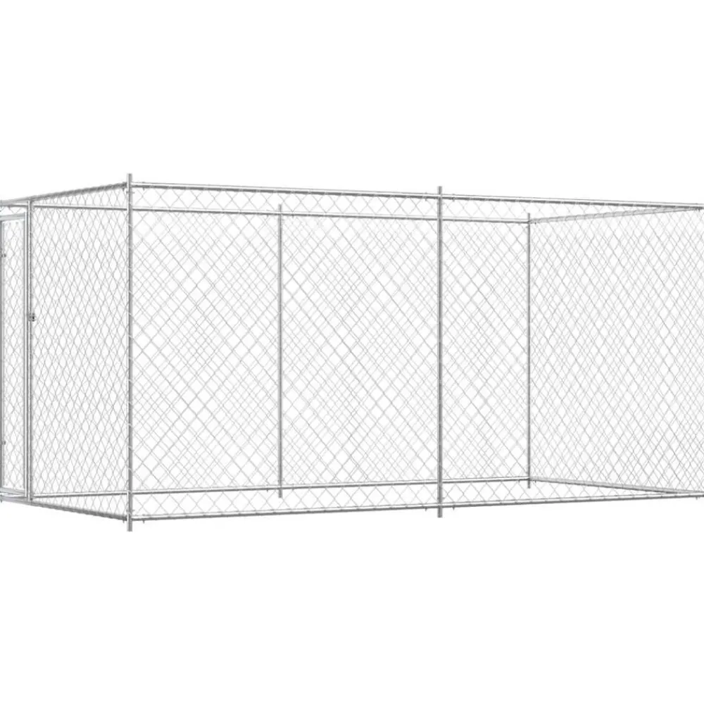 Hondenkennel voor buiten 382x192x185 cm>vidaXL Discount