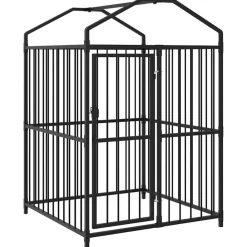 Hondenkennel voor buiten met dak 120x120x150 cm><noscript><img width=