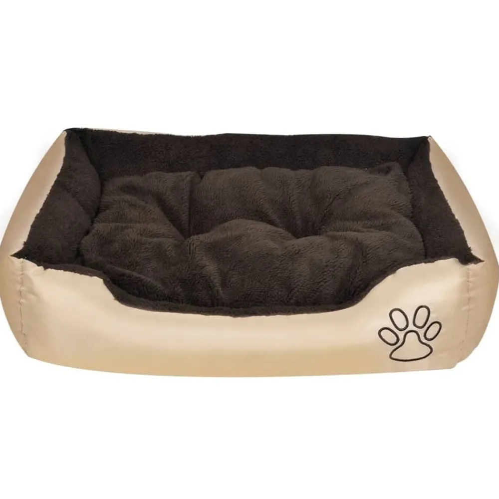 Huisdierbenodigdheden*vidaXL Hondenmand bruin en Beige XXL
