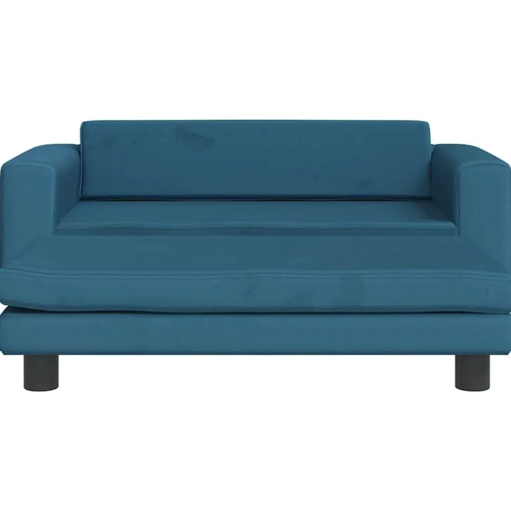 Hondenmand met verlengstuk 100x50x30 cm fluweel>vidaXL Online