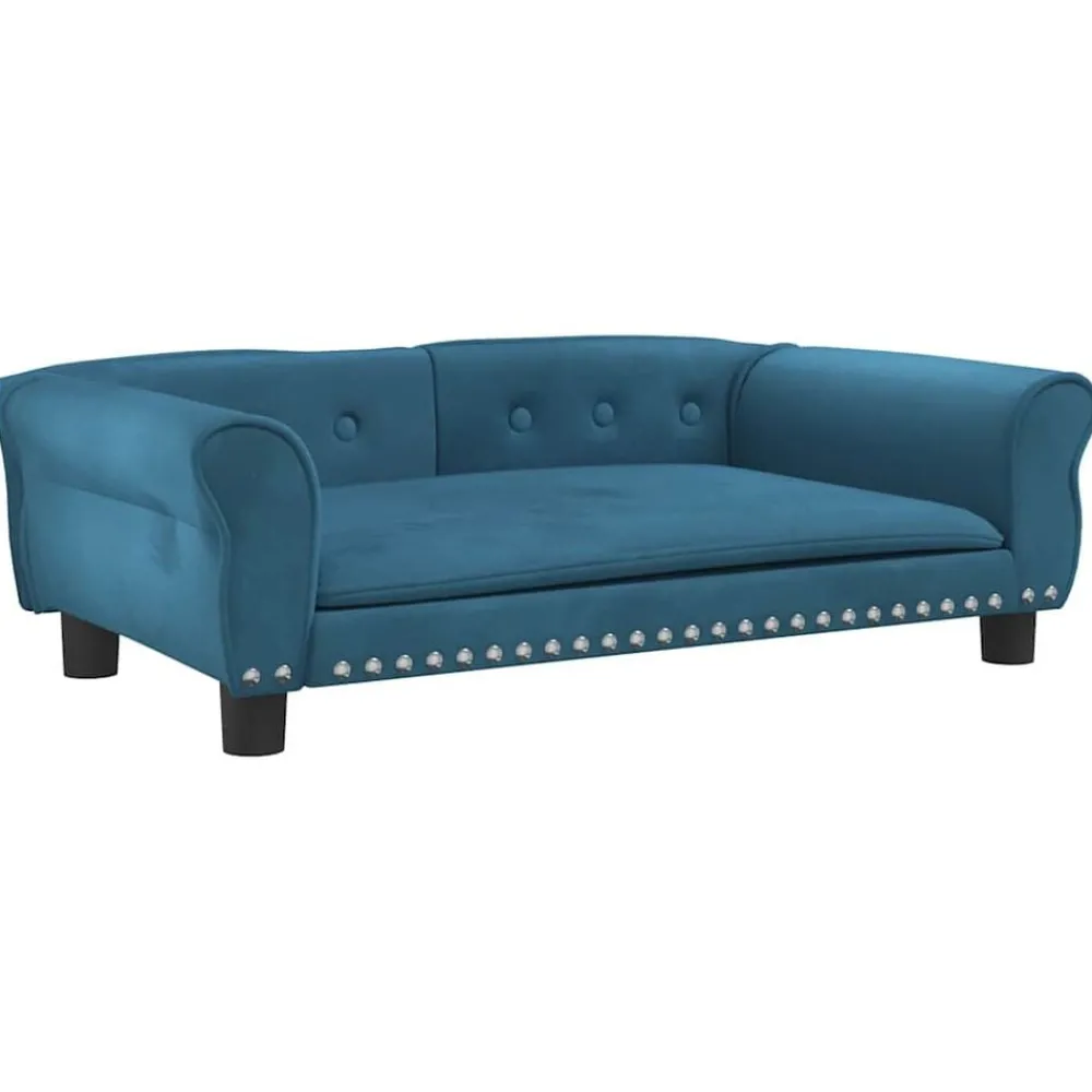 Hondenmand 95x55x30 cm fluweel>vidaXL Clearance
