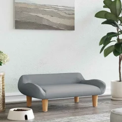 Huisdierbenodigdheden*vidaXL Hondenmand 70x40x24 cm stof Lichtgrijs