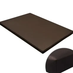 Huisdierbenodigdheden*vidaXL Hondenmat plat vierkant M bruin