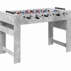 Binnenspelletjes*vidaXL Honkbaltafel Beton Grijs 125 x 60,5 x 80 cm Bewerkt hout Betongrijs