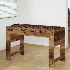 Honkbaltafel Oudhout 125 x 60,5 x 80 cm Bewerkt hout>vidaXL Outlet