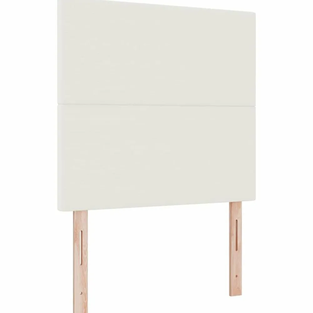 Hoofdbord Crème 80 cm Katoen Stof>vidaXL Discount