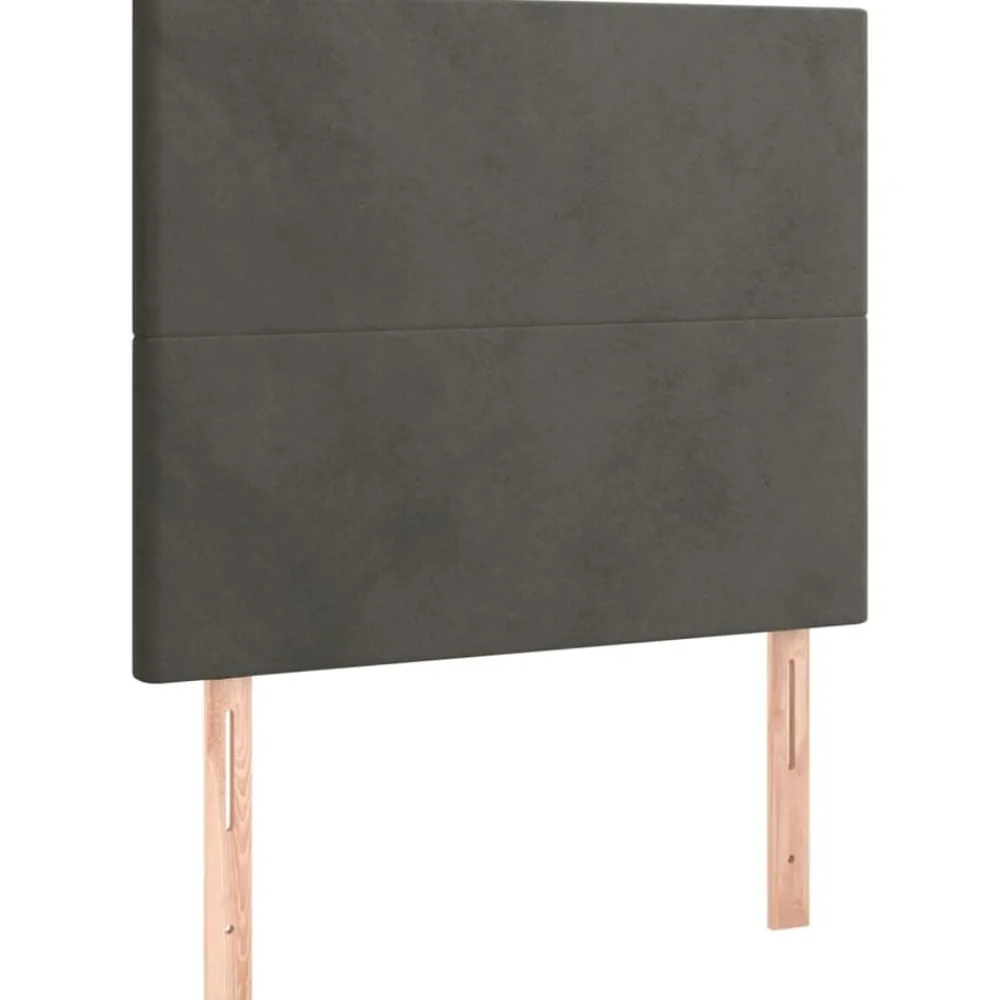 Hoofdbord 80x5x118/128 cm Fluweel>vidaXL