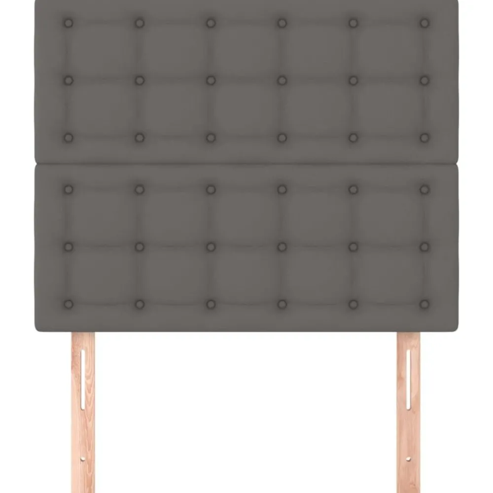 Hoofdbord 80x5x118/128 cm kunstleer>vidaXL Hot