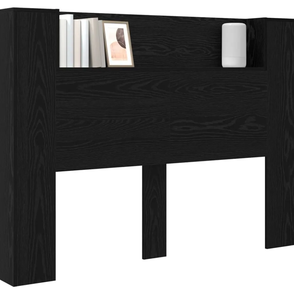 Hoofdbord Kast met LED 140 x 16,5 x 103,5 cm>vidaXL