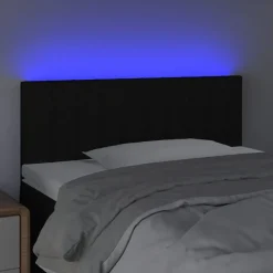 Hoofdbord LED 80x5x78/88 cm stof><noscript><img width=