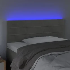 Hoofdbord LED 80x5x78/88 cm fluweel><noscript><img width=