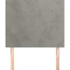Hoofdbord 80x5x118/128 cm fluweel><noscript><img width=