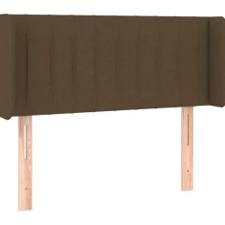 Hoofdbord met randen 83x16x78/88 cm stof>vidaXL New
