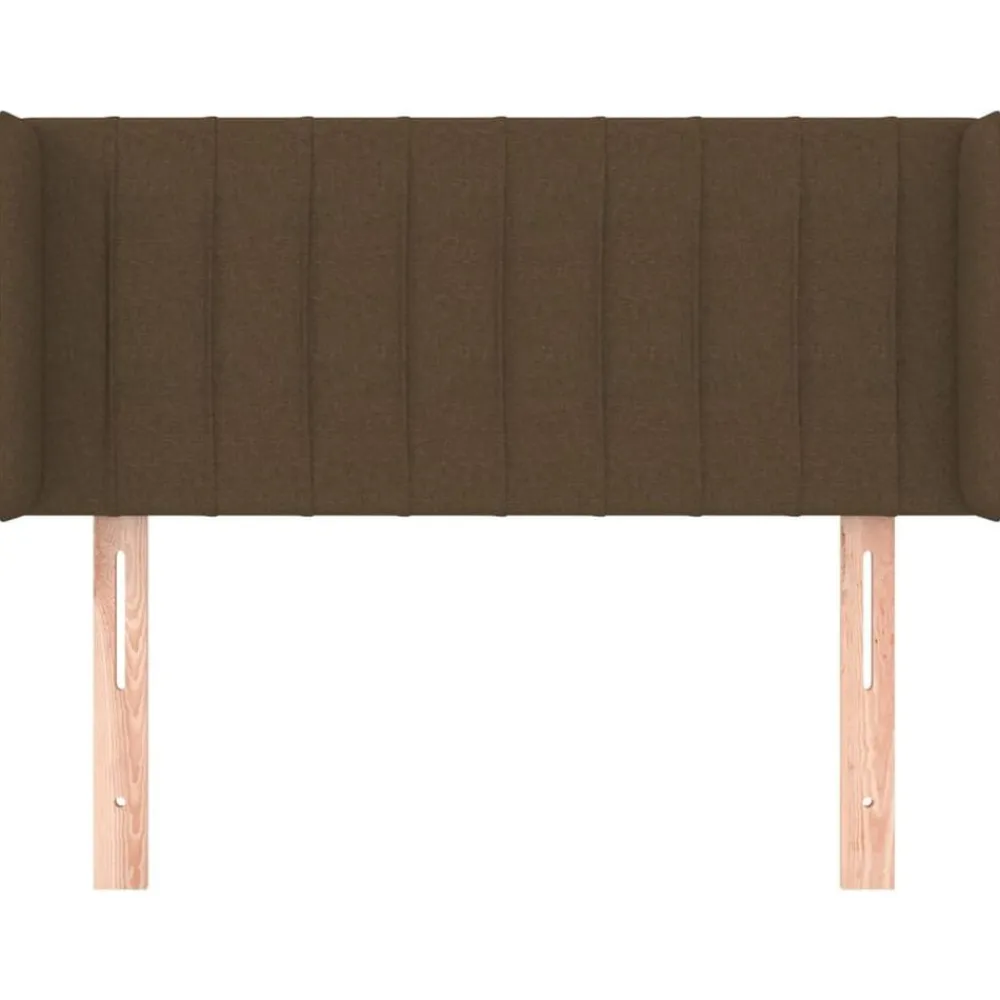 Hoofdbord met randen 83x16x78/88 cm stof>vidaXL New