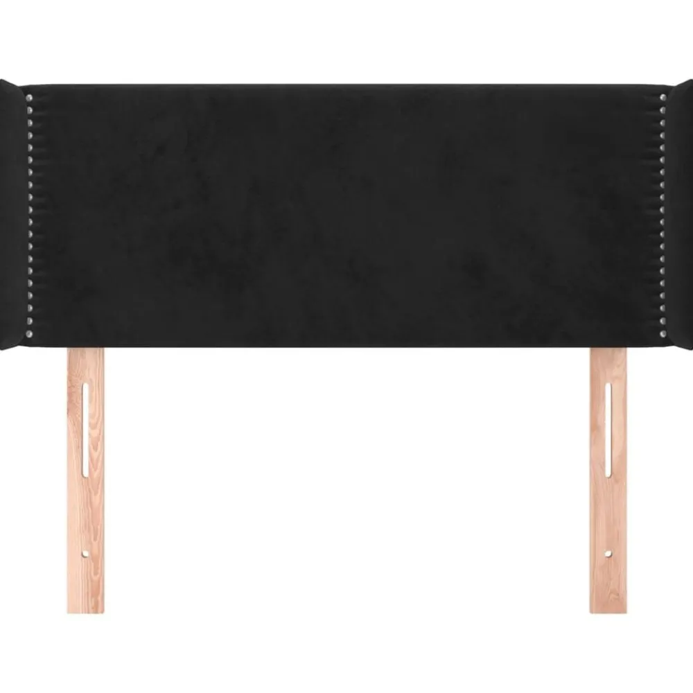 Hoofdbord met randen 93x16x78/88 cm fluweel>vidaXL New