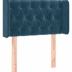 Hoofdbord met randen 83x16x78/88 cm fluweel>vidaXL Discount