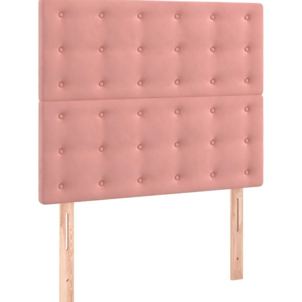 Hoofdbord 80x5x118/128 cm fluweel>vidaXL