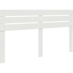 Bedden & Accessoires*vidaXL Hoofdbord 100 cm Bewerkt hout Wit