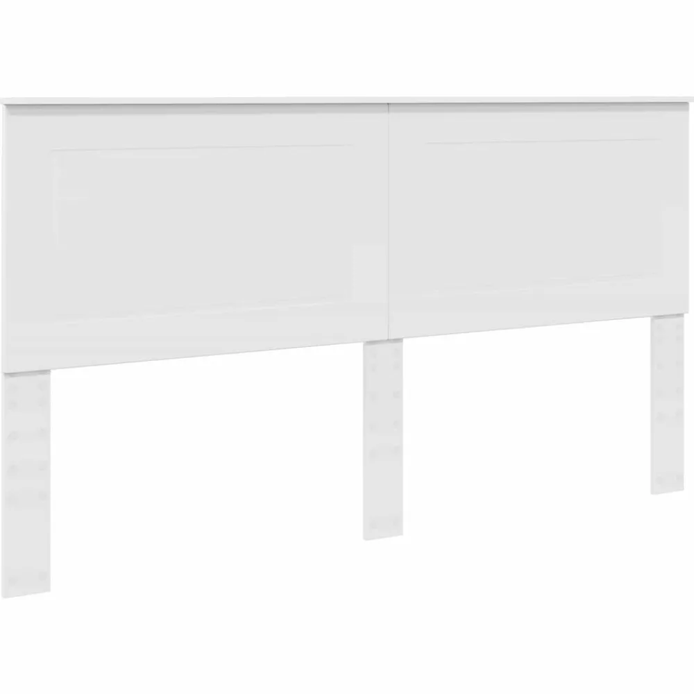 Bedden & Accessoires*vidaXL Hoofdbord 100 cm Geconstrueerd hout Wit