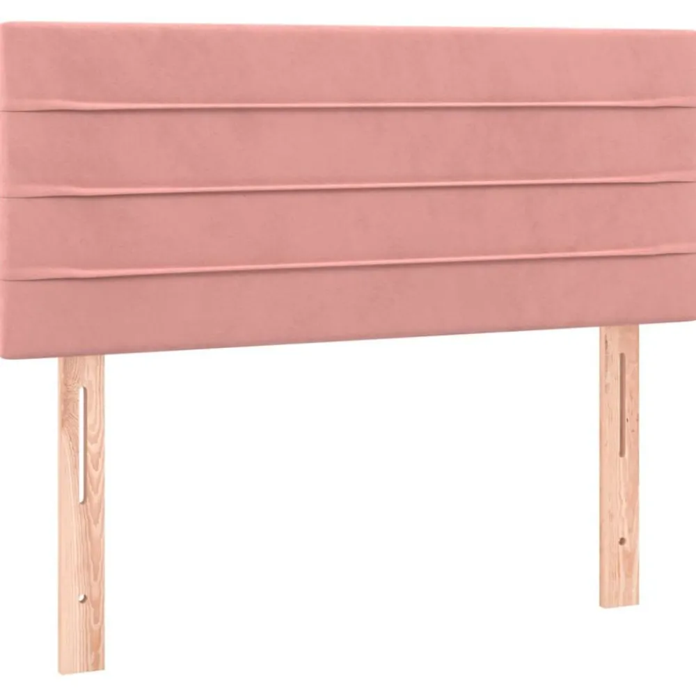Bedden & Accessoires*vidaXL Hoofdbord 80x5x78/88 cm fluweel Roze