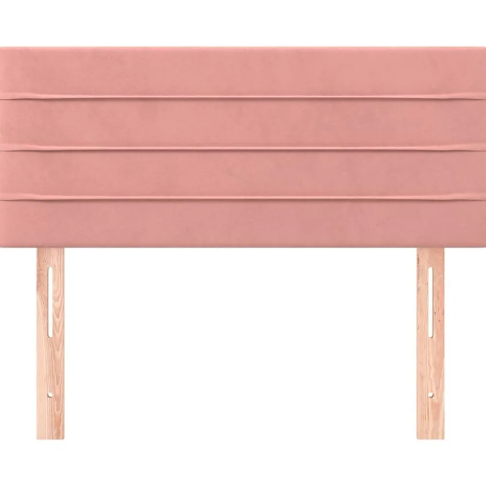 Bedden & Accessoires*vidaXL Hoofdbord 80x5x78/88 cm fluweel Roze
