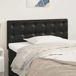 Bedden & Accessoires*vidaXL Hoofdbord 80x5x78/88 cm kunstleer Zwart