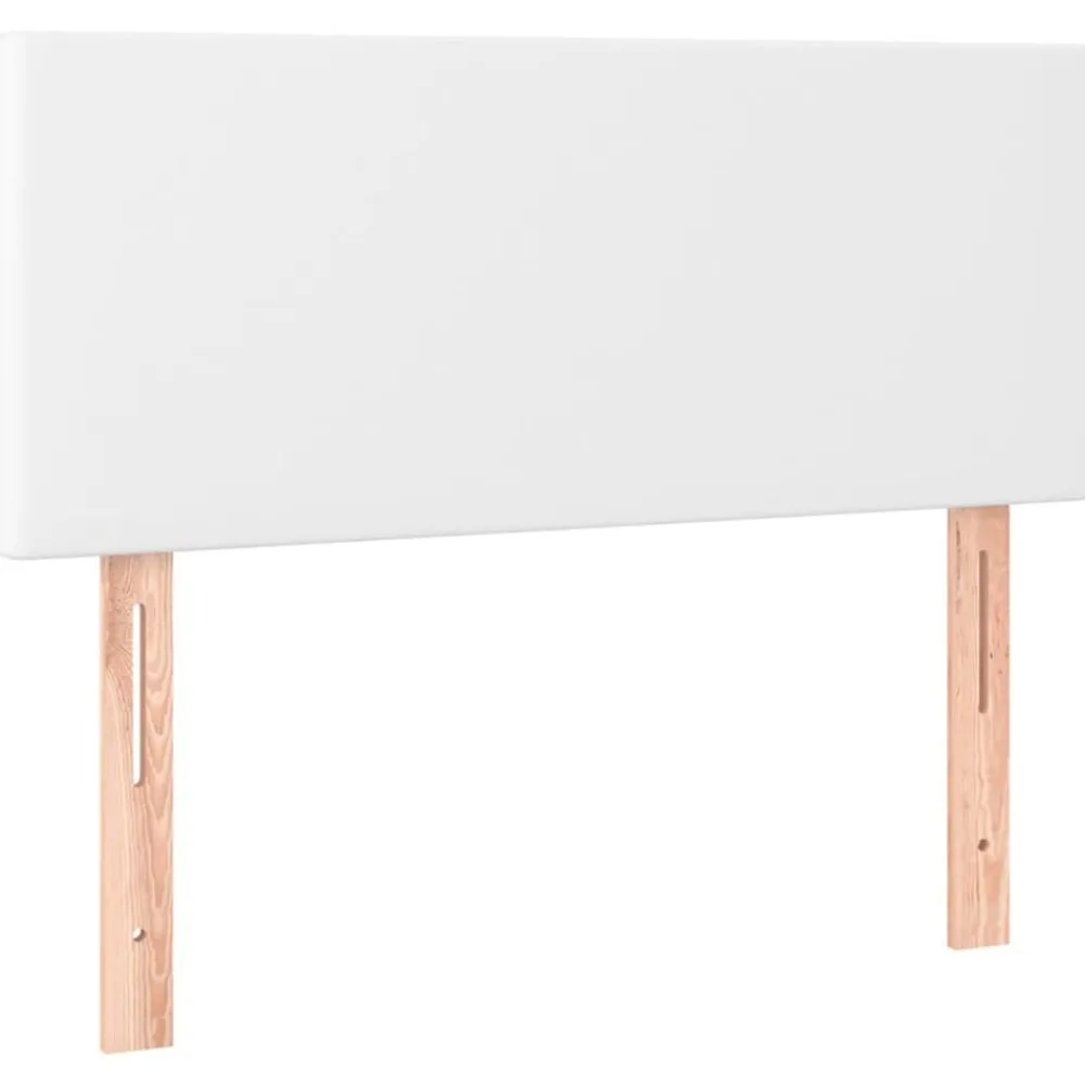 Bedden & Accessoires*vidaXL Hoofdbord 80x5x78/88 cm kunstleer Wit