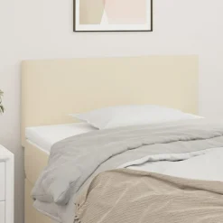 Hoofdbord 80x5x78/88 cm kunstleer crèmekleurig>vidaXL Online